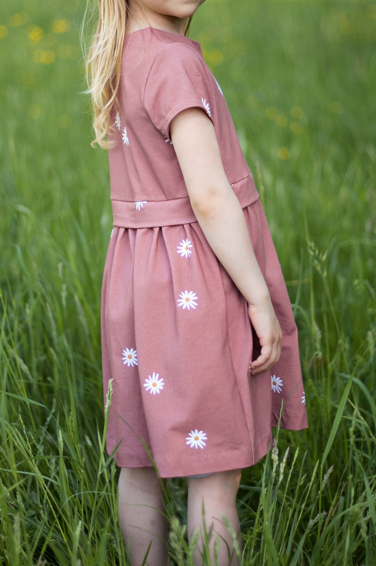 Jersey-Stoff "Mariechen flowers #oldrose" (0,25m)