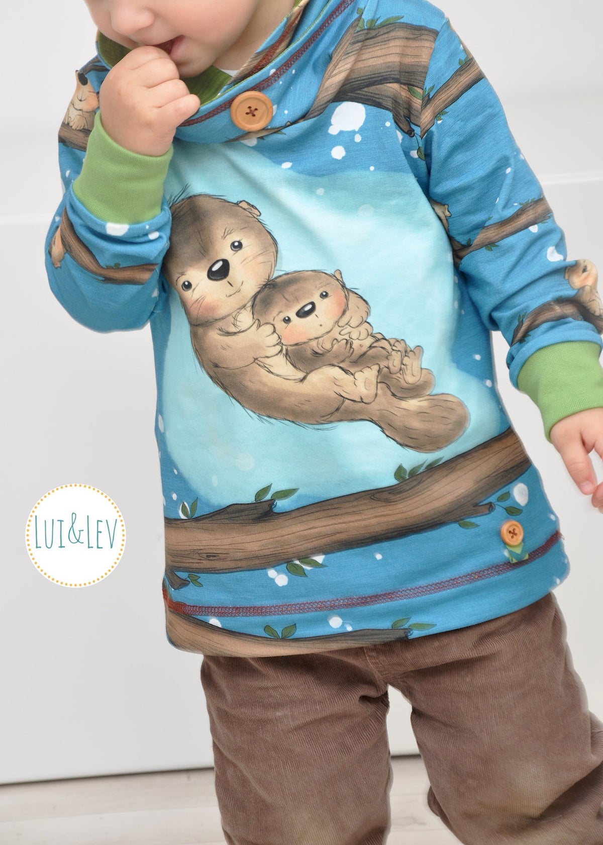 Jersey-Stoff "Ottfried #blue" (1Panel/ ca.0,65m)