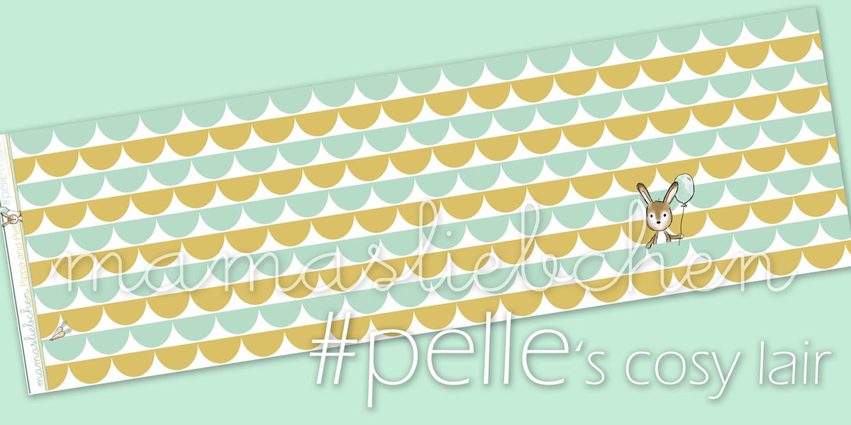 Jersey-Stoff "Pippa & Piet #Pelle lair" (ca. 0,45 Meter / 1 Paneel)