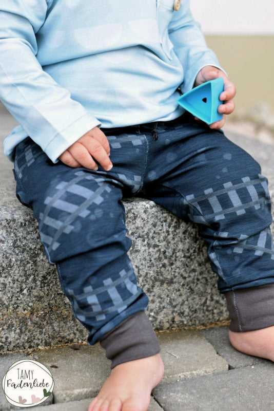 Jersey-Stoff "Rails #jeans" (0,25m)