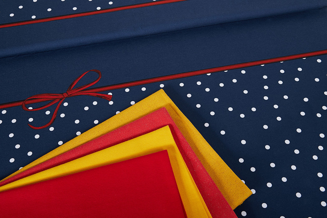Jersey-Stoff "rockabilly #darkblue" (1 Panel, ca 0,75m)