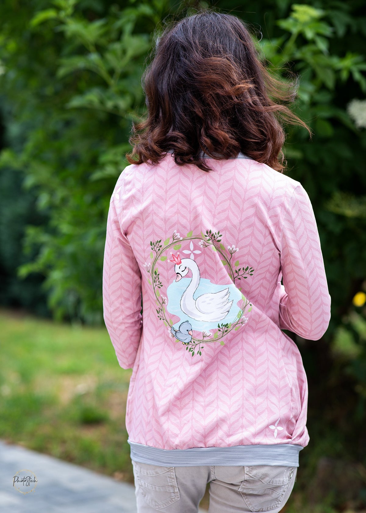 Jersey-Stoff "romance #old rose" (1Panel/ ca.0,65m)