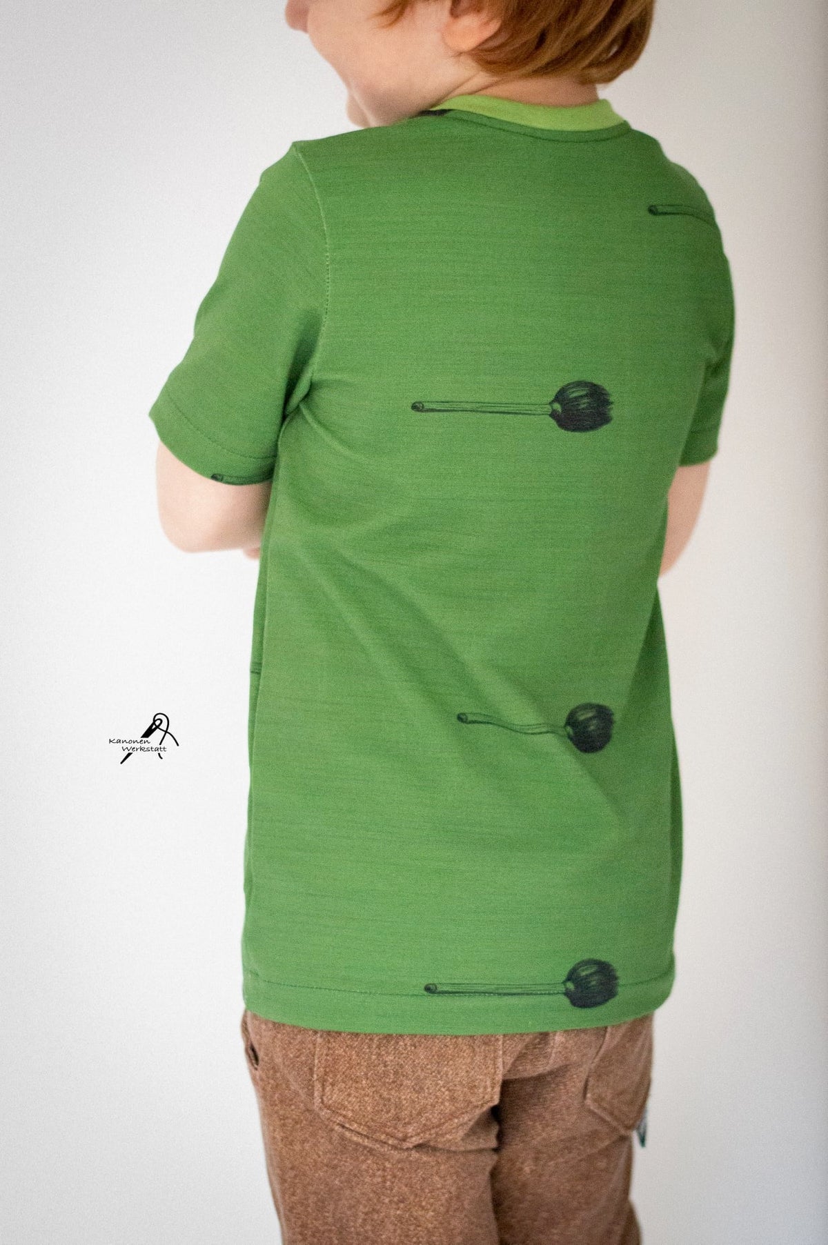 Jersey-Stoff "Schlotterblitz #olive" (0,5m)