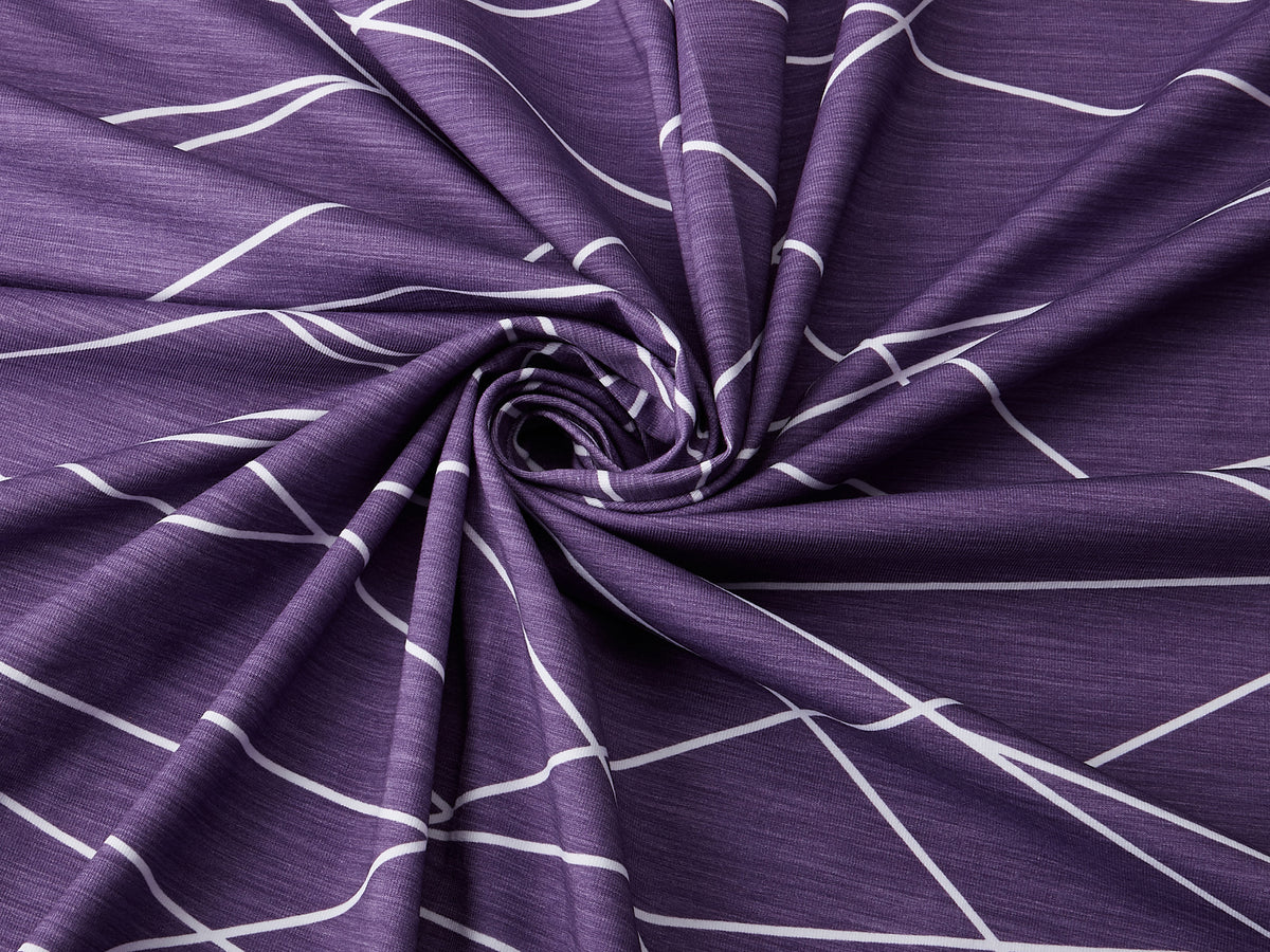 Jersey-Stoff "shapelines Basic #mulberry" (0,25m)