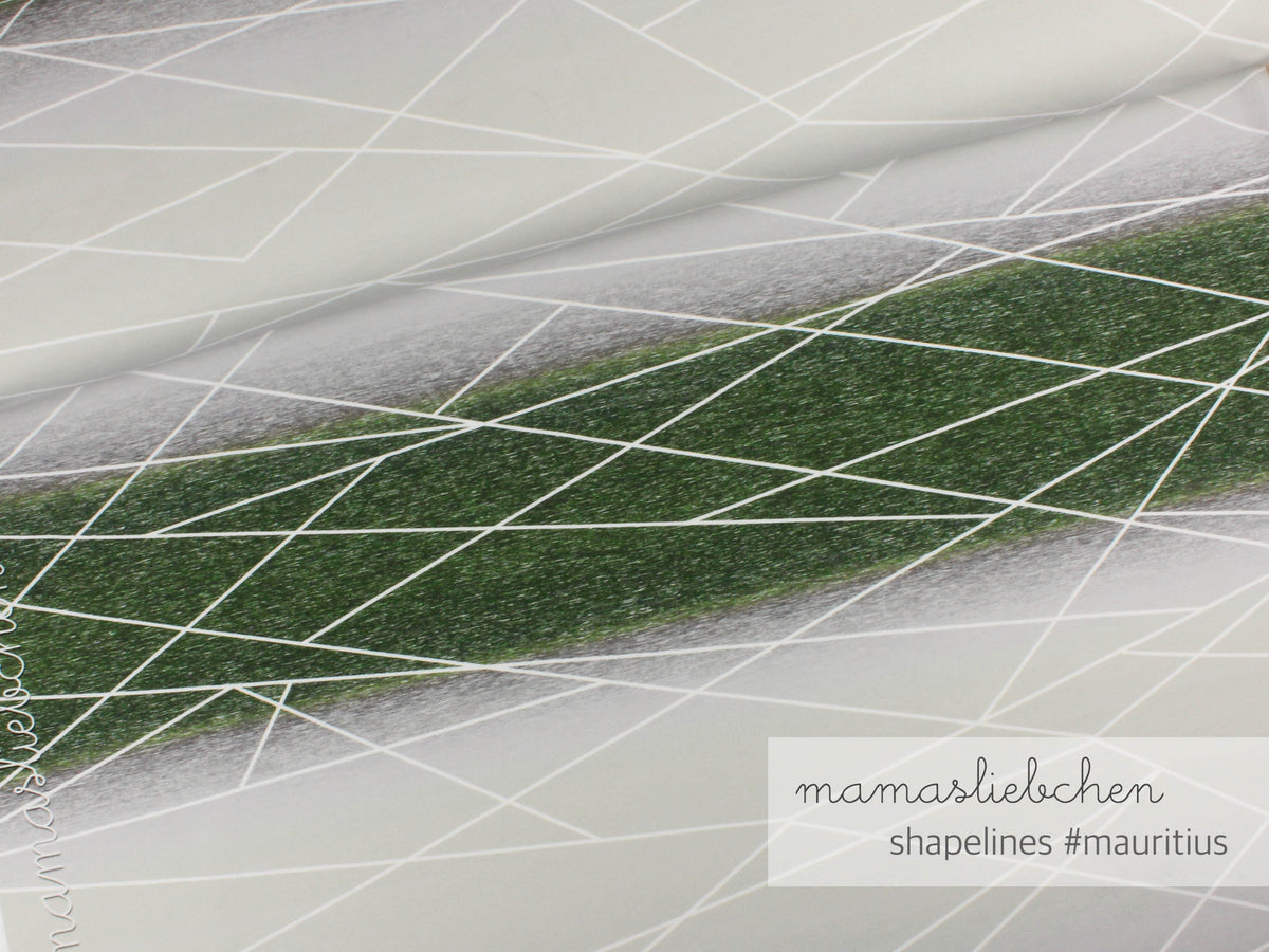 Jersey-Stoff "shapelines gradient #mauritius" (0,25m)