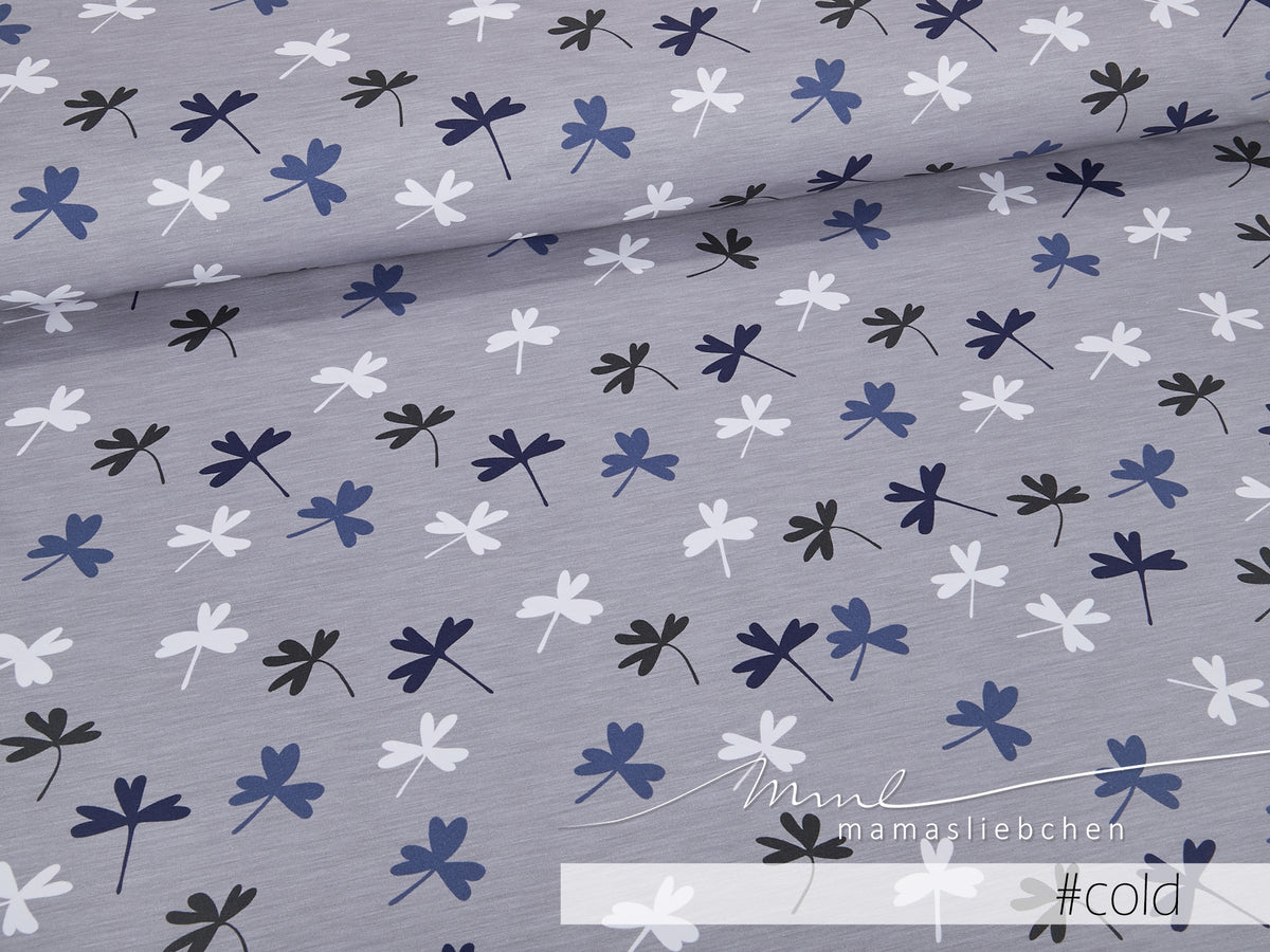 Jersey-Stoff "swirled #cold" (0,25m)
