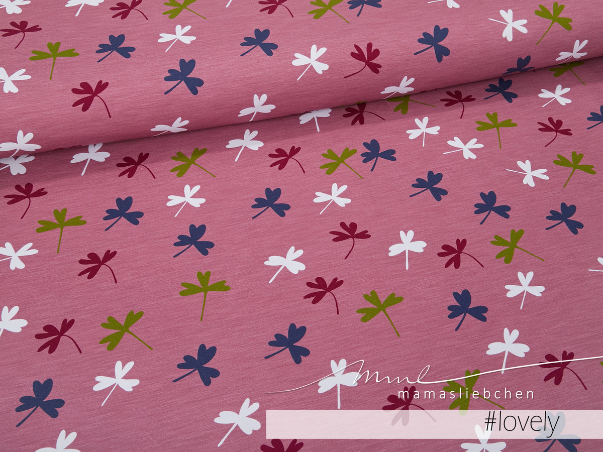 Jersey-Stoff "swirled #lovely" (0,5m)