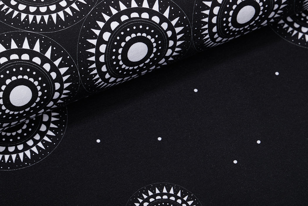 Jersey-Stoff "taniya #black" (1Panel, ca. 1,0m)