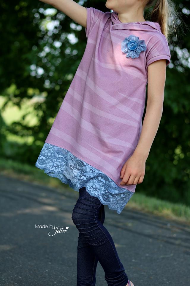 Jersey-Stoff "tigerwaves #dusty rose" (0,5m)
