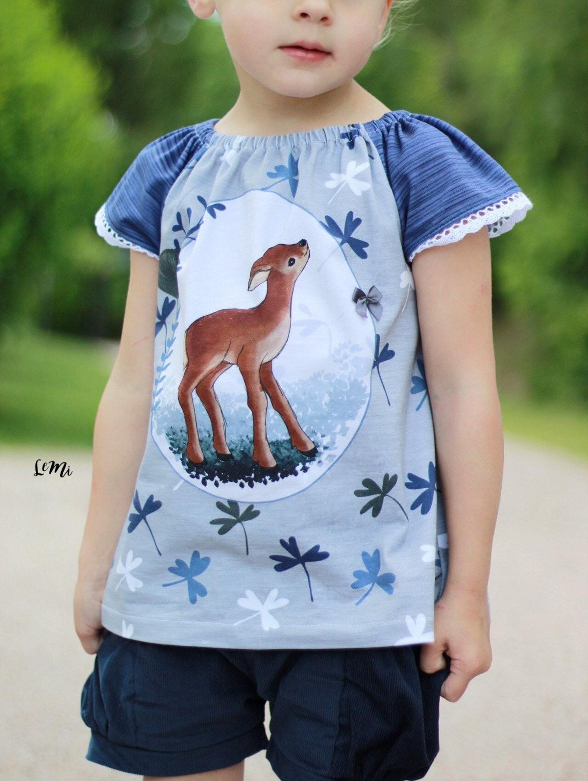 Jersey-Stoff "tilda #cold" (1 Panel, ca 0,8m)