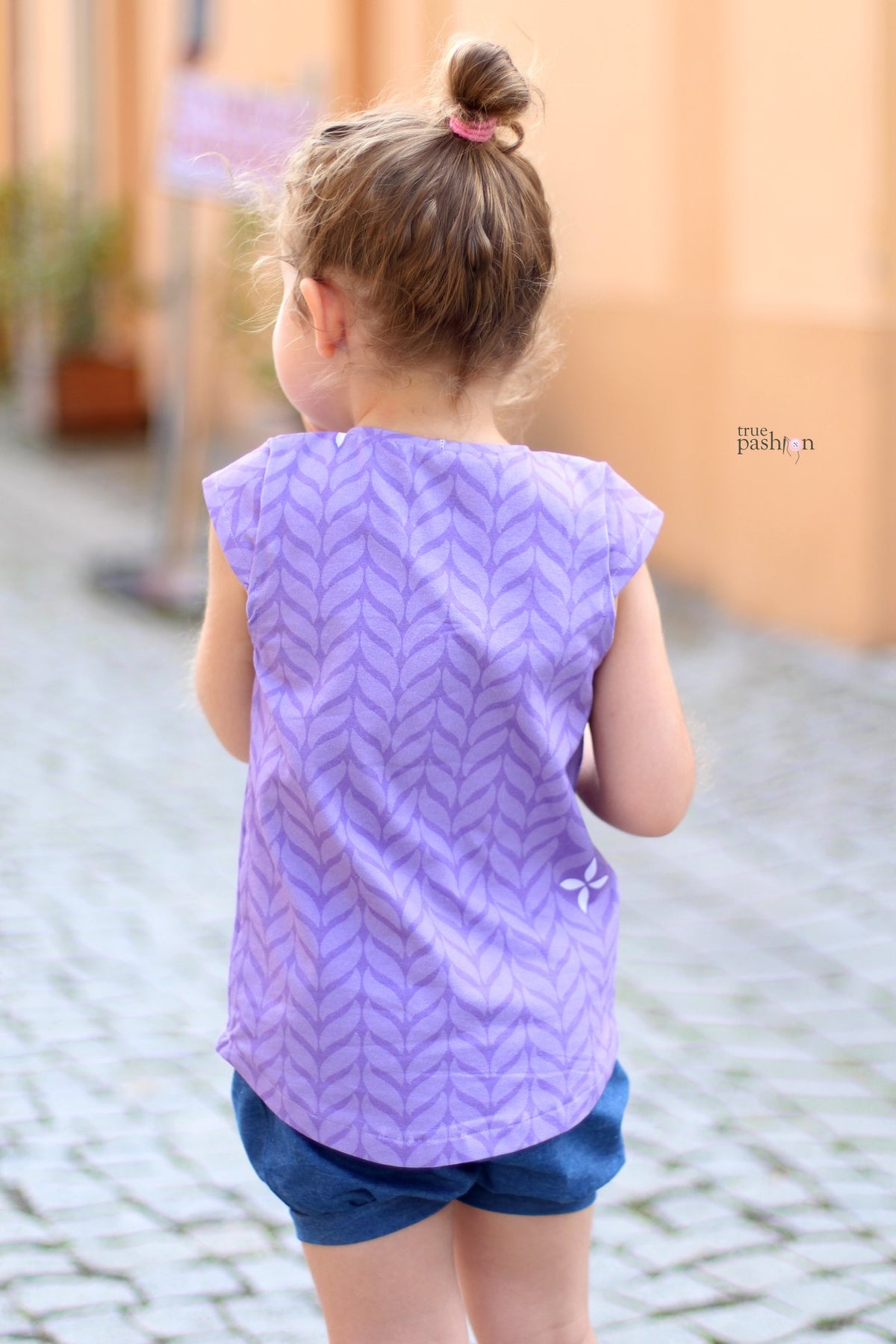 Jersey-Stoff "trailing leaves #violet" (0,5m)