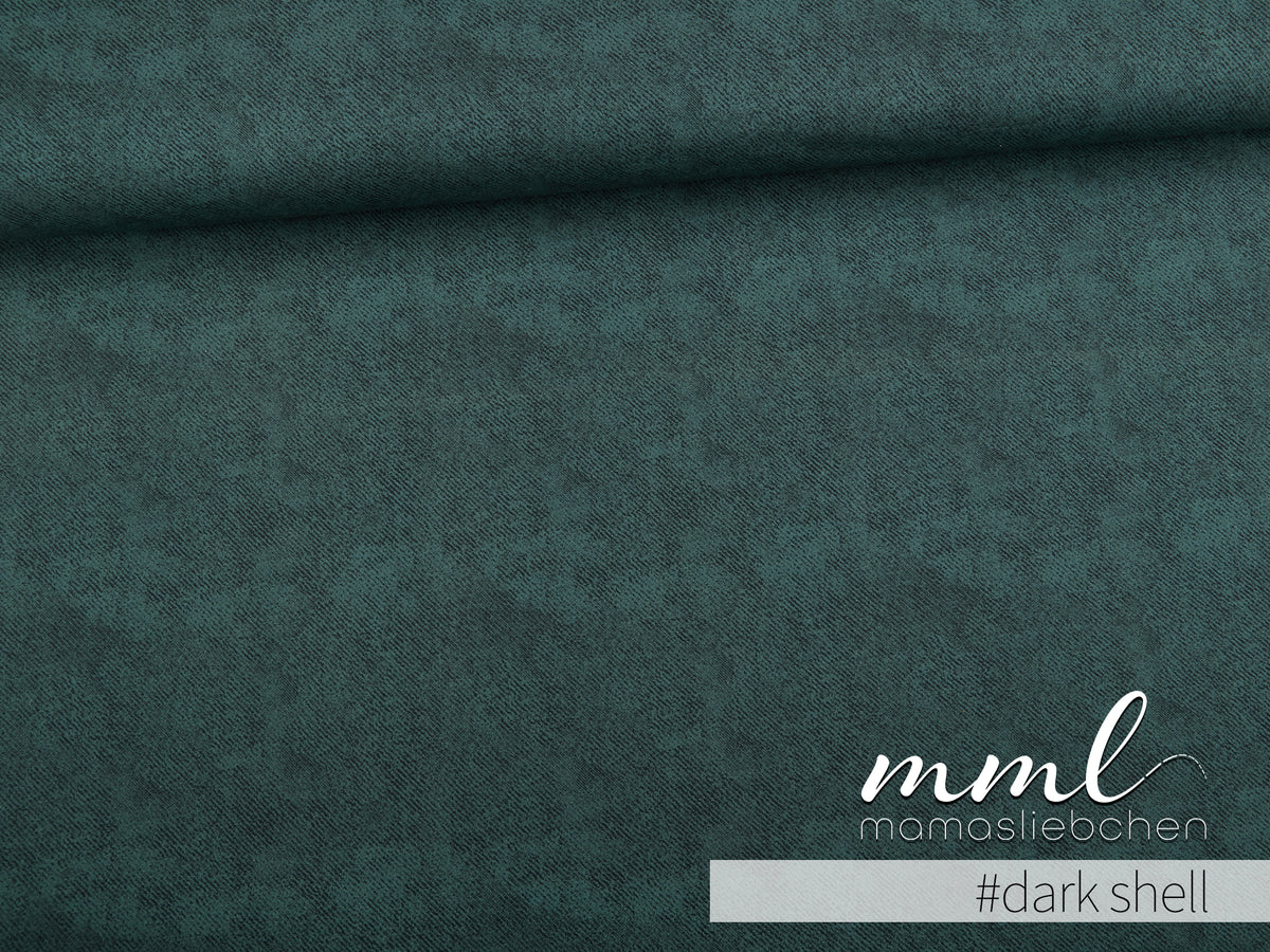 Jersey-Stoff "Used #dark shell" (0,25m)