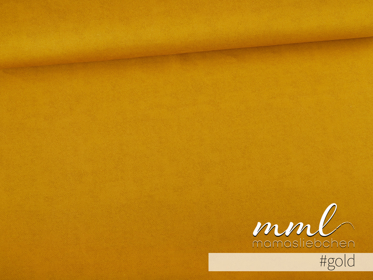 Jersey-Stoff "Used #gold" (0,25m)