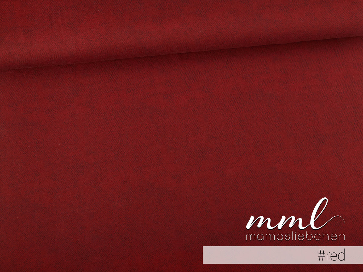 Jersey-Stoff "Used #red" (0,25m)