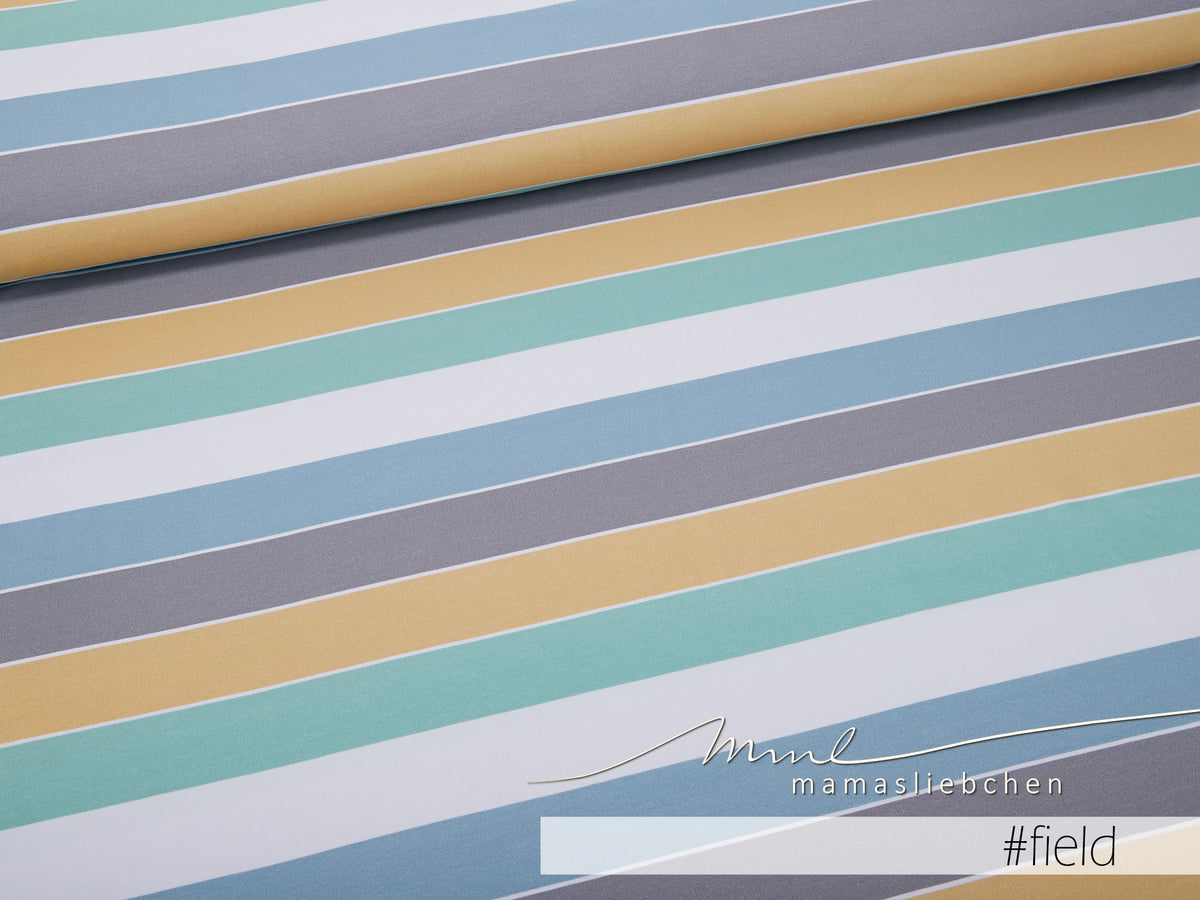 Jersey-Stoff "widestripes #field" (0,25m)
