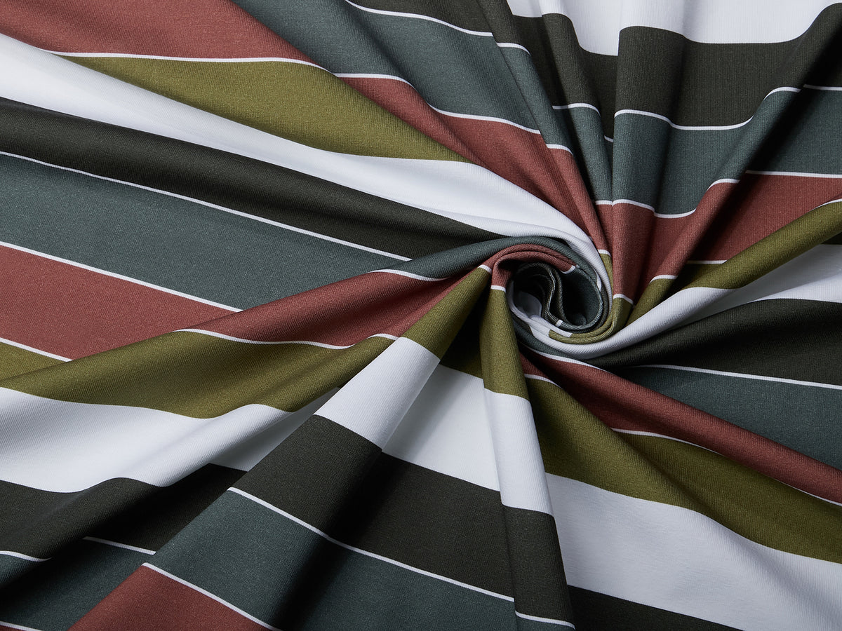 Jersey-Stoff "Widestripes #holidays" (0,25m)