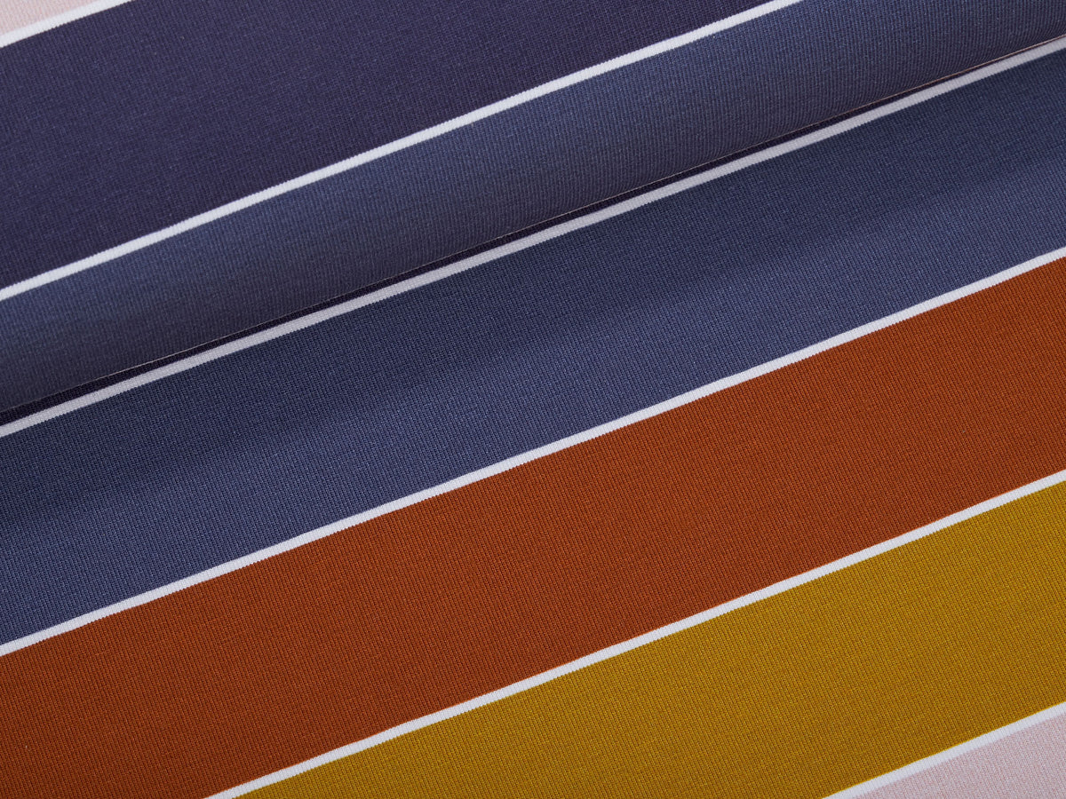 Jersey-Stoff "widestripes #retro" (0,25m)