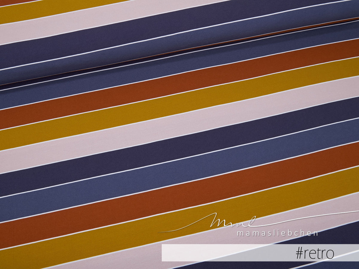 Jersey-Stoff "widestripes #retro" (0,25m)
