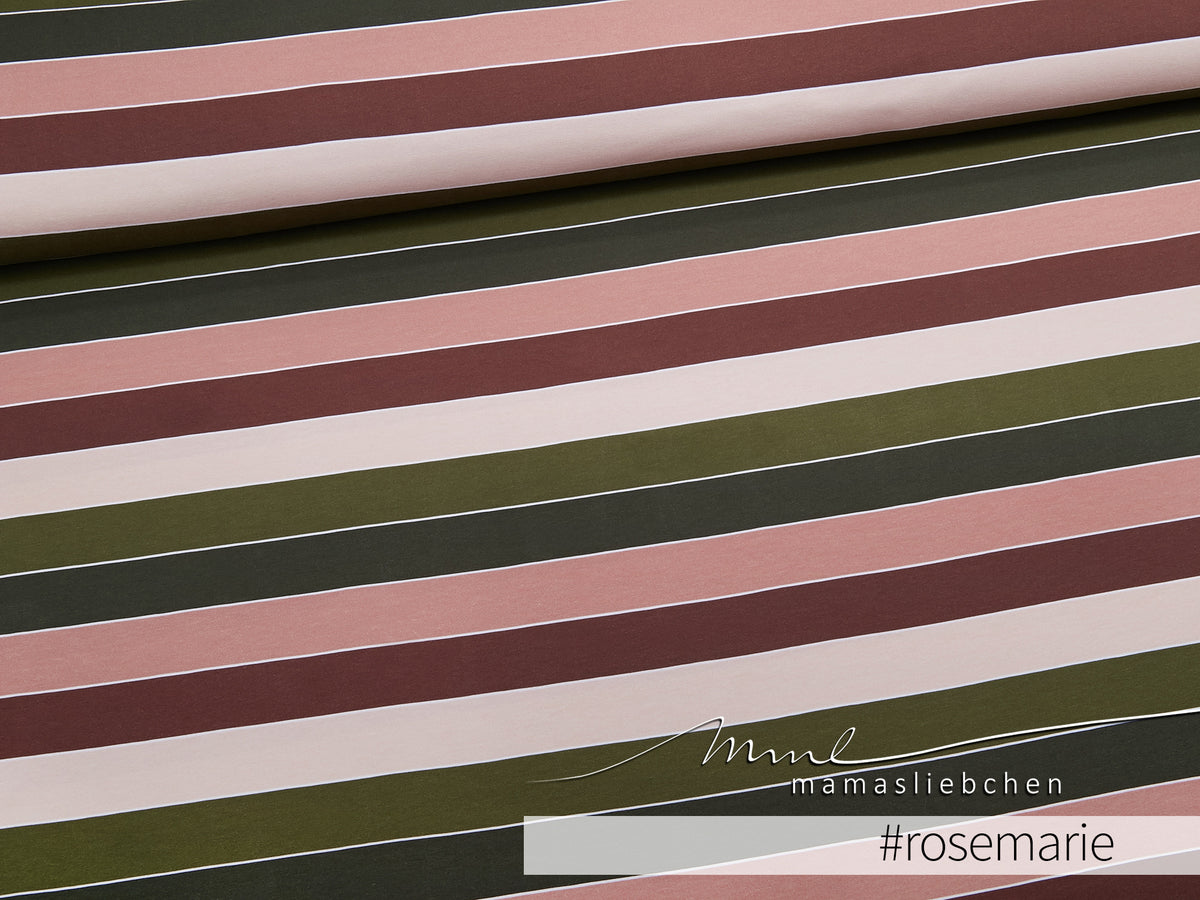 Jersey-Stoff "Widestripes #rosemarie" (0,25m)
