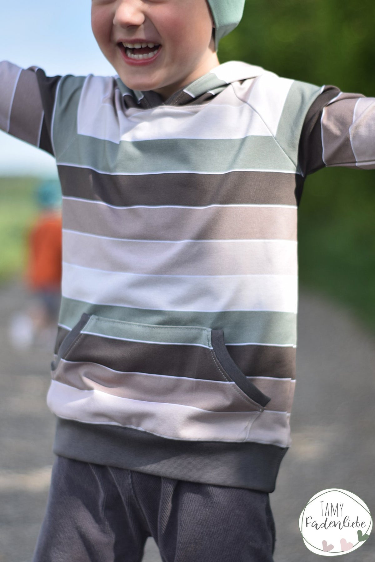 Jersey-Stoff "Widestripes #Stuttgart" (0,25 m)