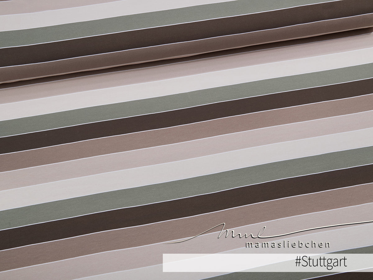 Jersey-Stoff "Widestripes #Stuttgart" (0,25 m)