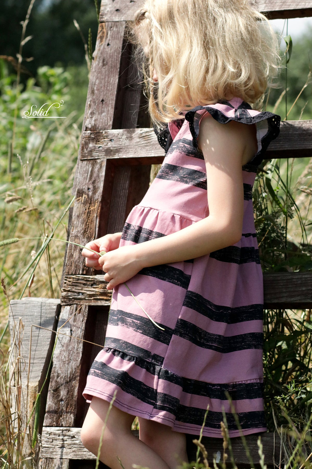 Jersey-Stoff "Wood #rose" (0,25m)