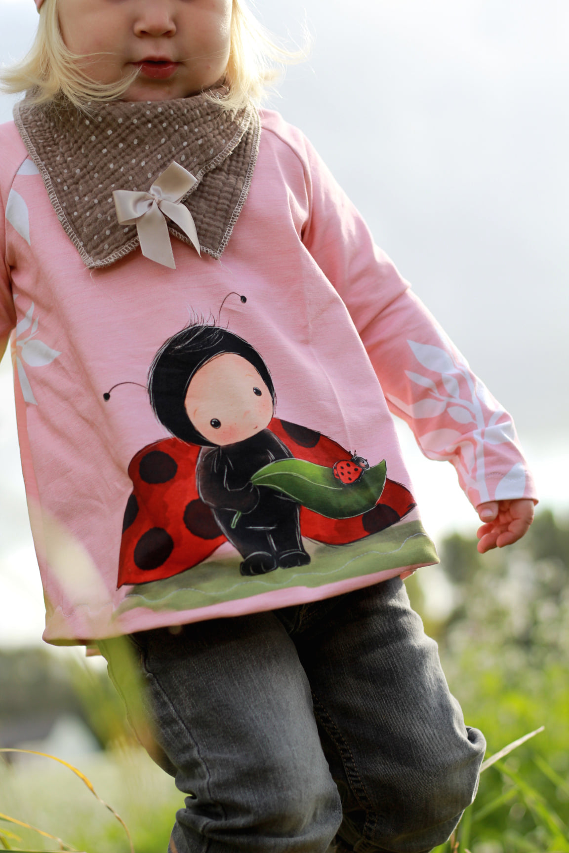 Jersey-Stoff "you and me #rose" (ca. 1,0m)