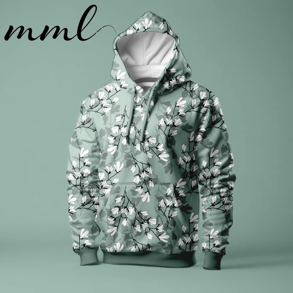 SoftTouch Sommer-Sweat Stoff "magna #sage" (0,25m)