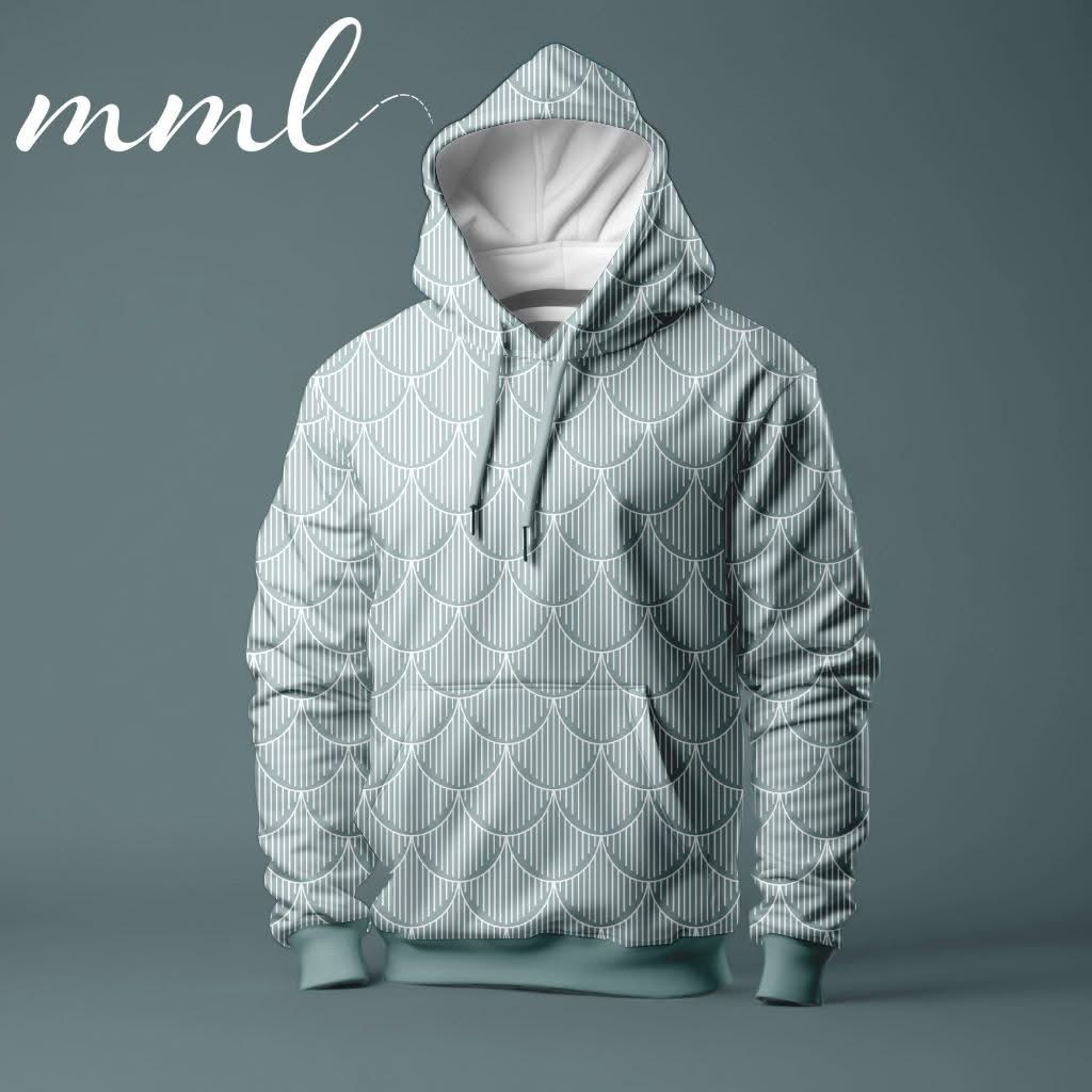 SoftTouch Sommer-Sweat Stoff "Royal #aqua" (0,25m)