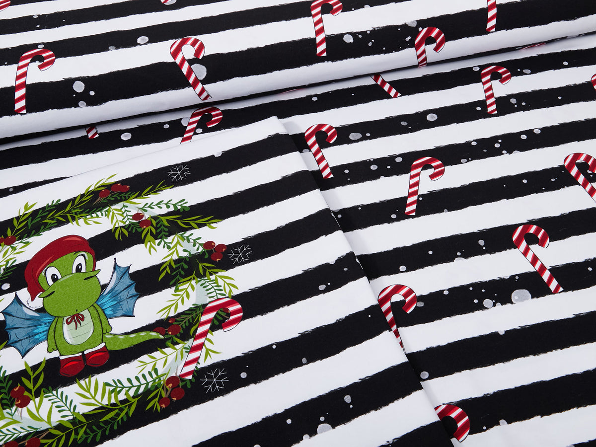Sommer-Sweat-Stoff "candy #holy night black" (0,25m)