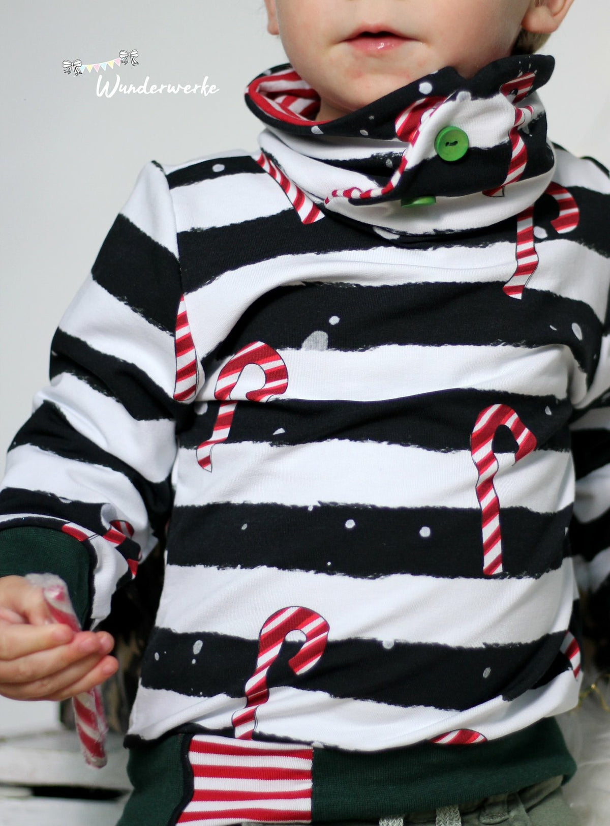 Sommer-Sweat-Stoff "candy #holy night black" (0,25m)