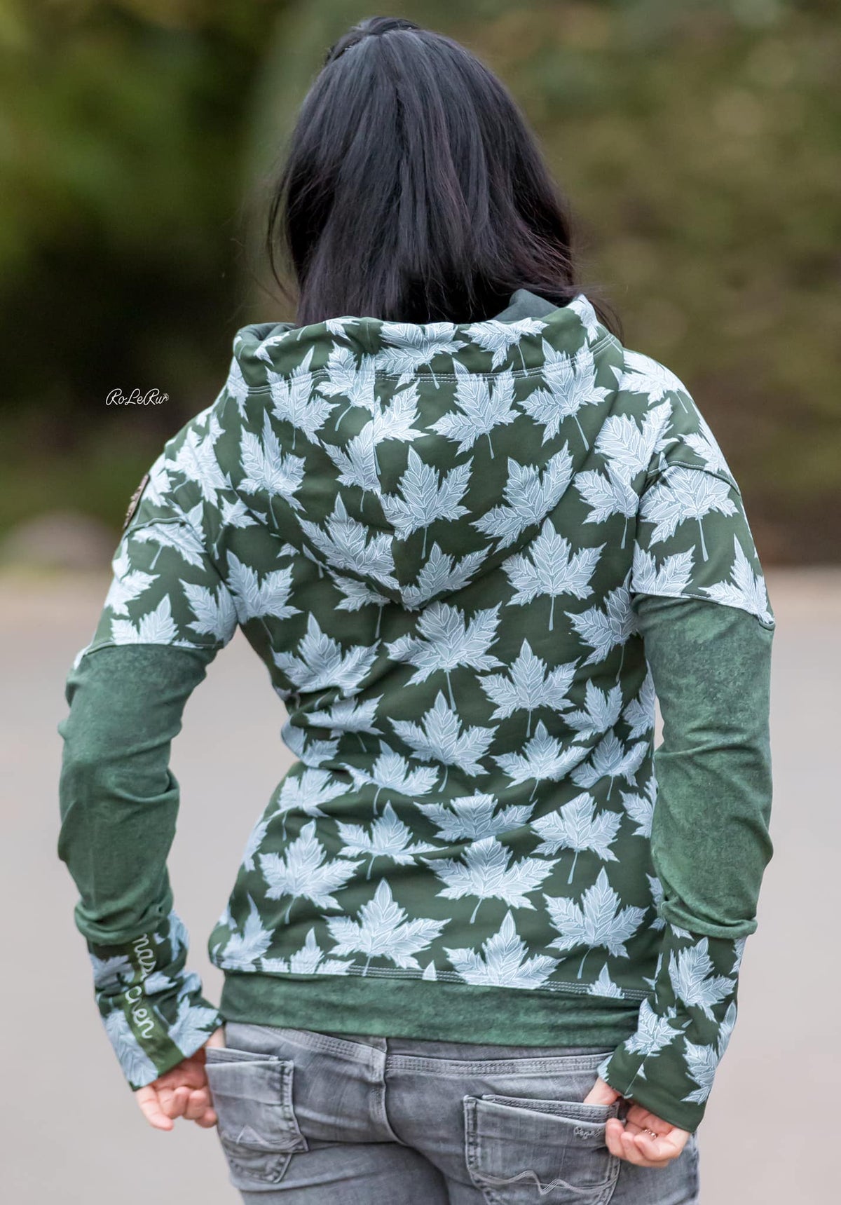Sommer-Sweat-Stoff "cosy #forest" (0,25m)