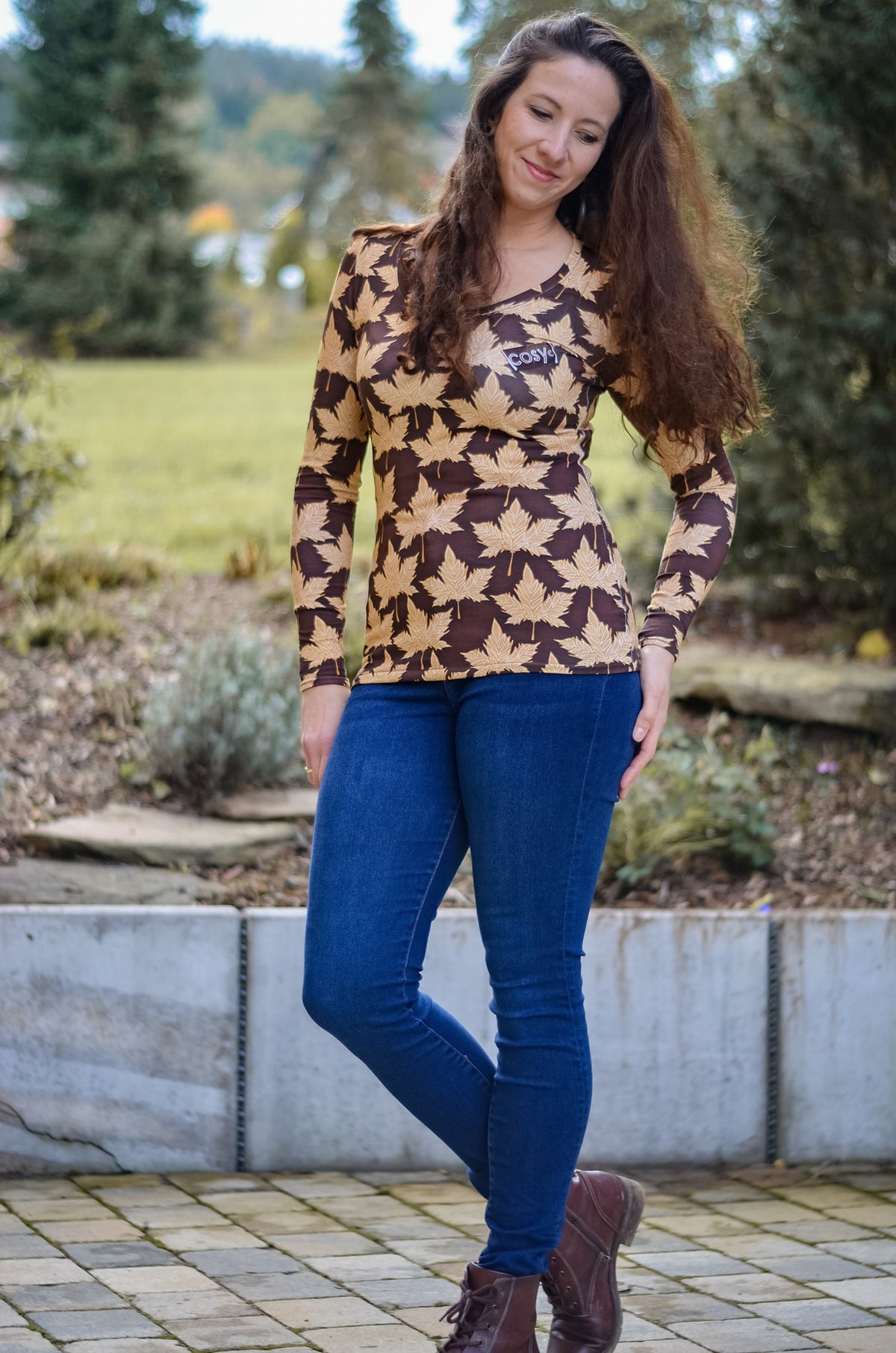 Sommer-Sweat-Stoff "cosy #rust" (0,25m)