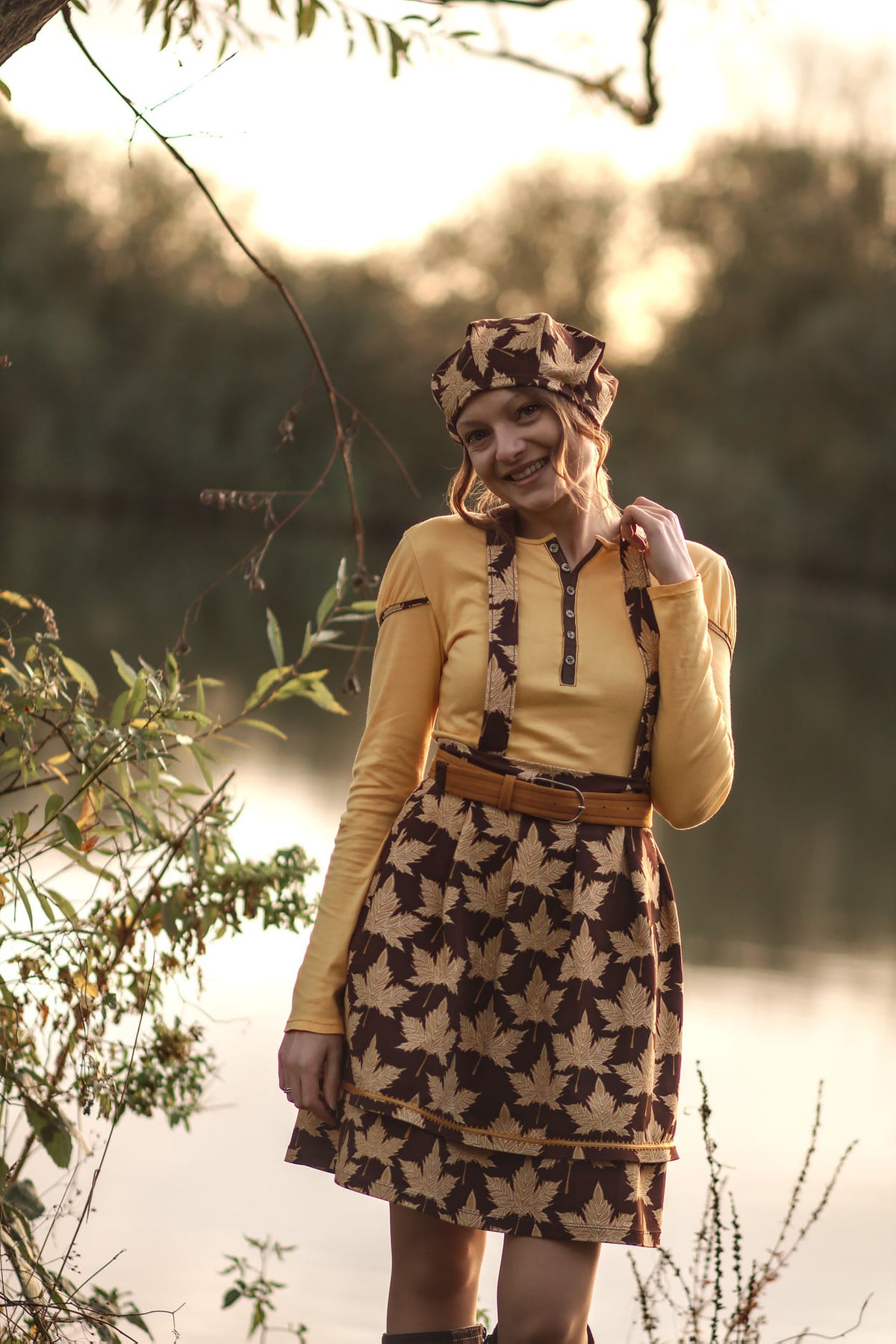 Sommer-Sweat-Stoff "cosy #rust" (0,25m)