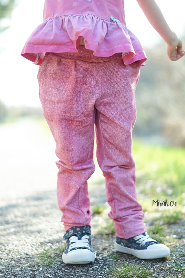 Sommer-Sweat-Stoff "jeans #babyrose" (0,25m)