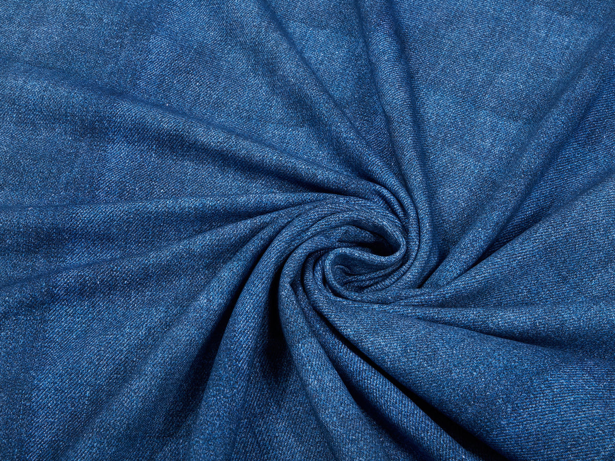 Sommer-Sweat-Stoff "jeans #classic" (0,5m)
