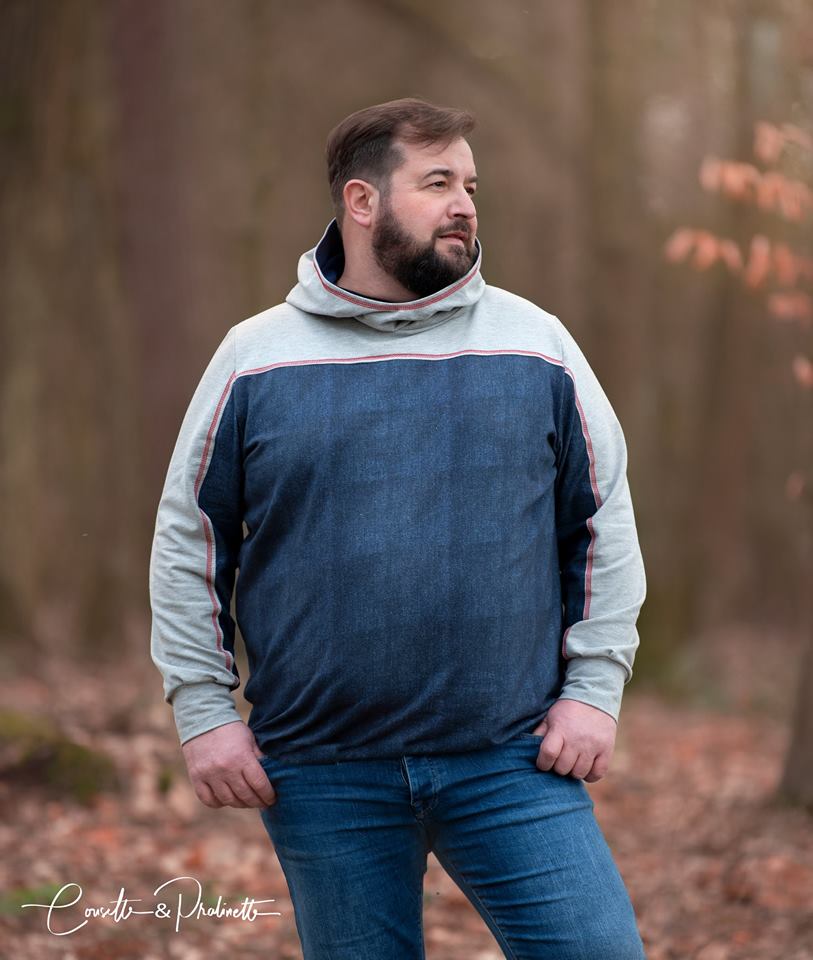 Sommer-Sweat-Stoff "jeans #darkblue" (0,25m)