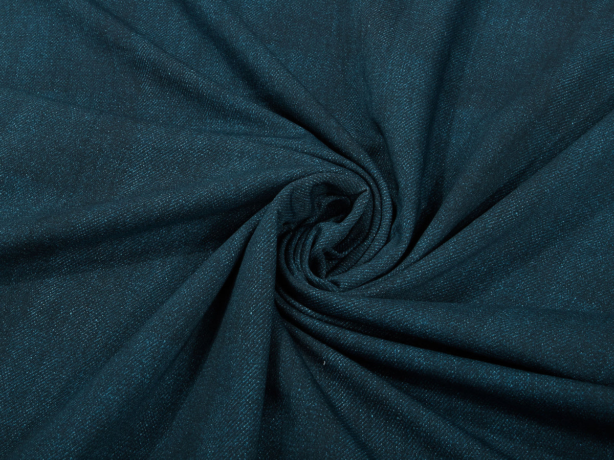 Sommer-Sweat-Stoff "jeans #darkteal" (0,25m)