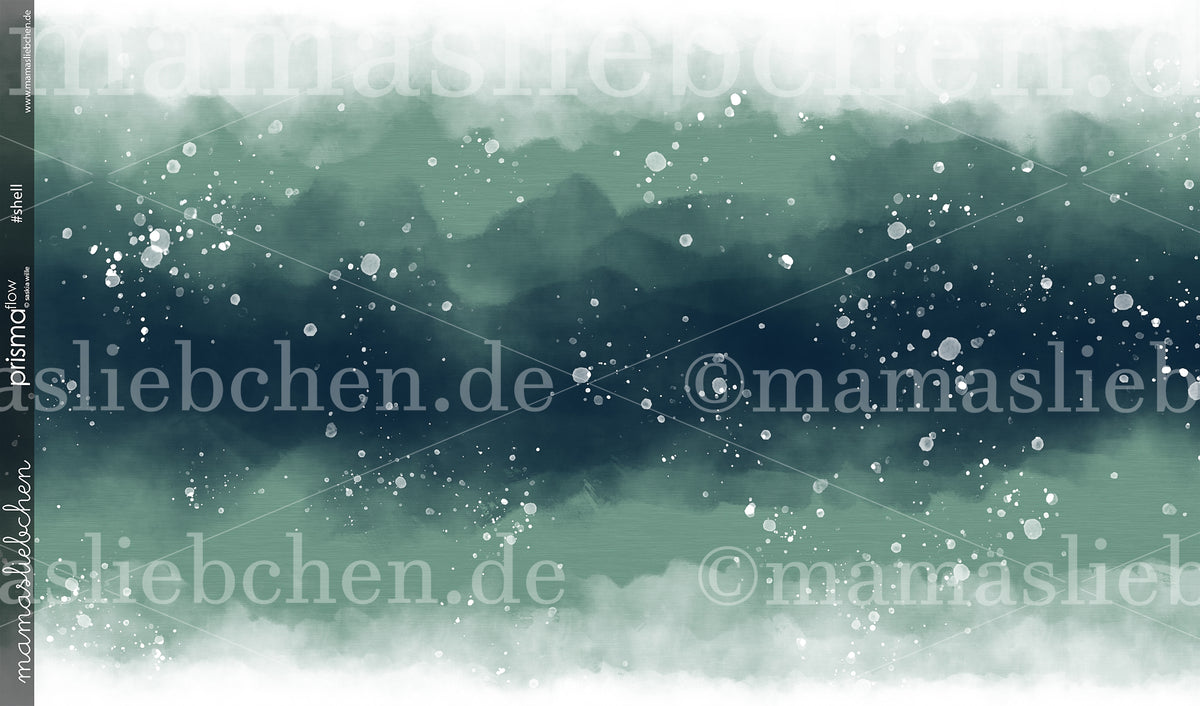 Sommer-Sweat-Stoff "prisma flow #shell" (ca. 1,05m)