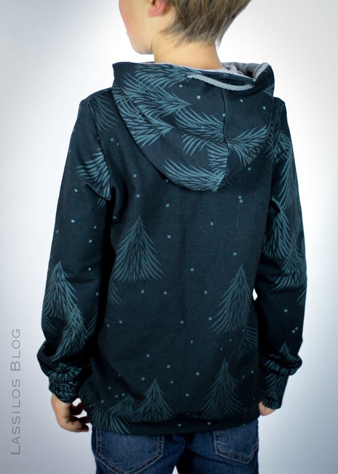 Sommer-Sweat-Stoff " snow flurry #sprinkle black" (0,25 Meter)