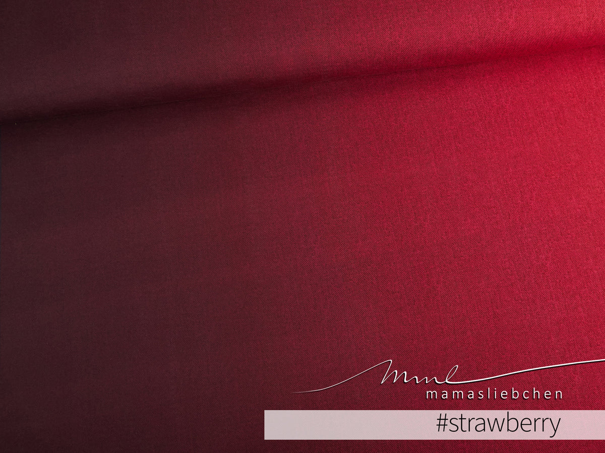 Jersey-Stoff "basic jeans flow #strawberry" (0,25m)