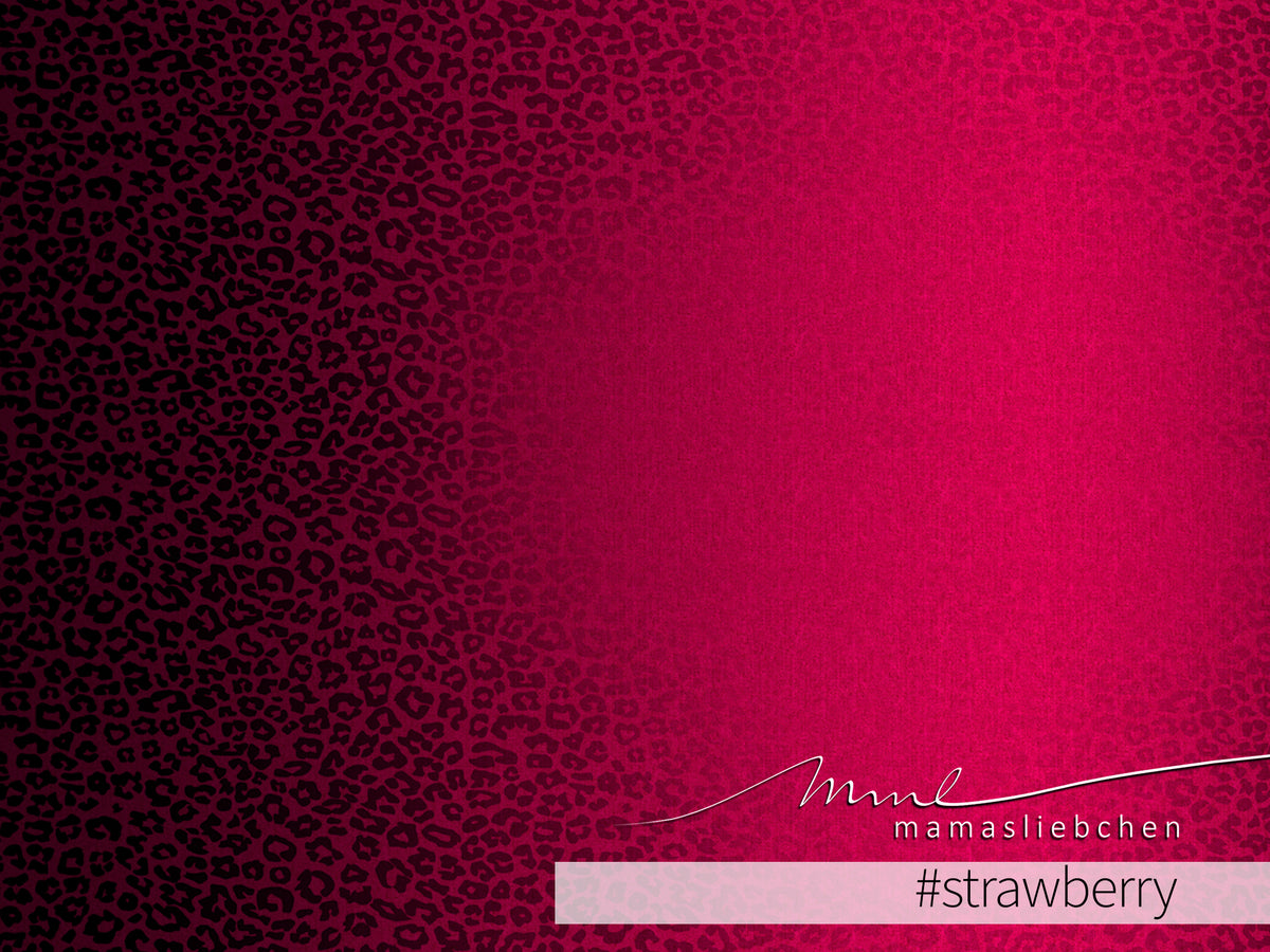 Jersey-Stoff "basic jeans leo flow #strawberry" (0,5m)