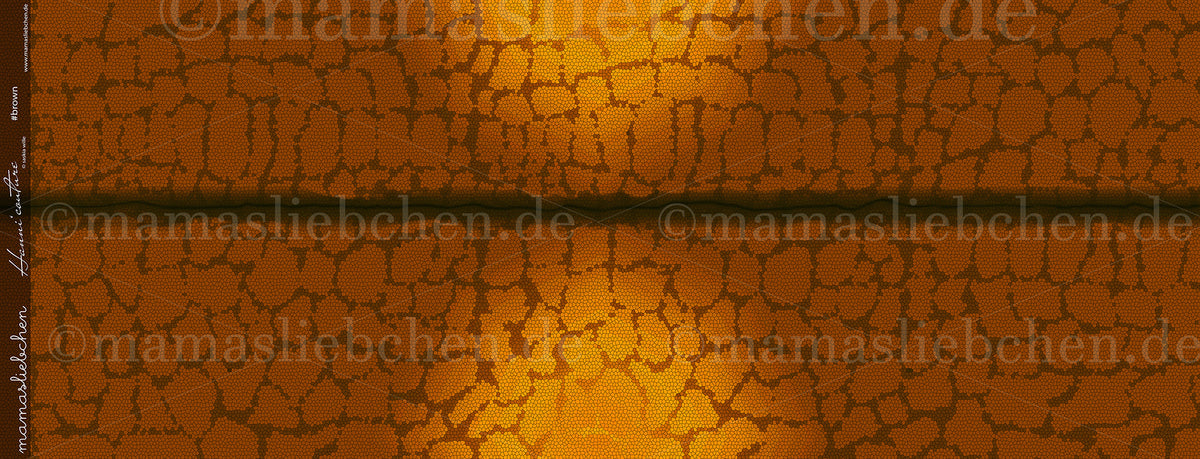 Jersey-Stoff "Hanni Couture #brown" (1Panel/ ca.0,65 m)