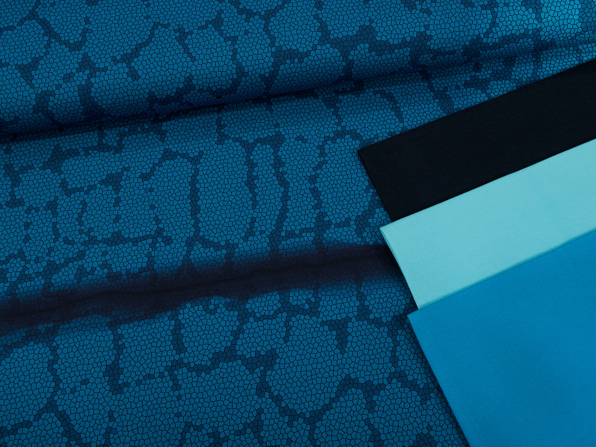 Jersey-Stoff "Hanni Couture #darkblue" (1Panel/ ca.0,65 m)