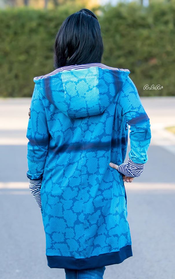 Jersey-Stoff "Hanni Couture #darkblue" (1Panel/ ca.0,65 m)