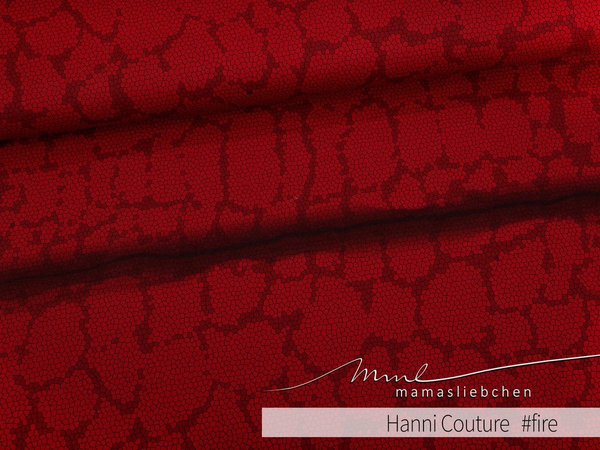 Jersey-Stoff "Hanni Couture #fire" (1Panel/ ca.0,65 m)