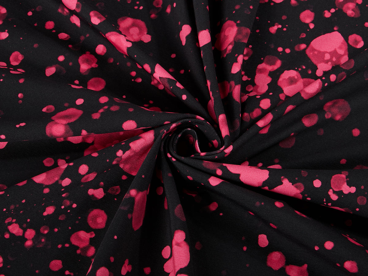 Jersey-Stoff "little spot #pink" (0,25m)