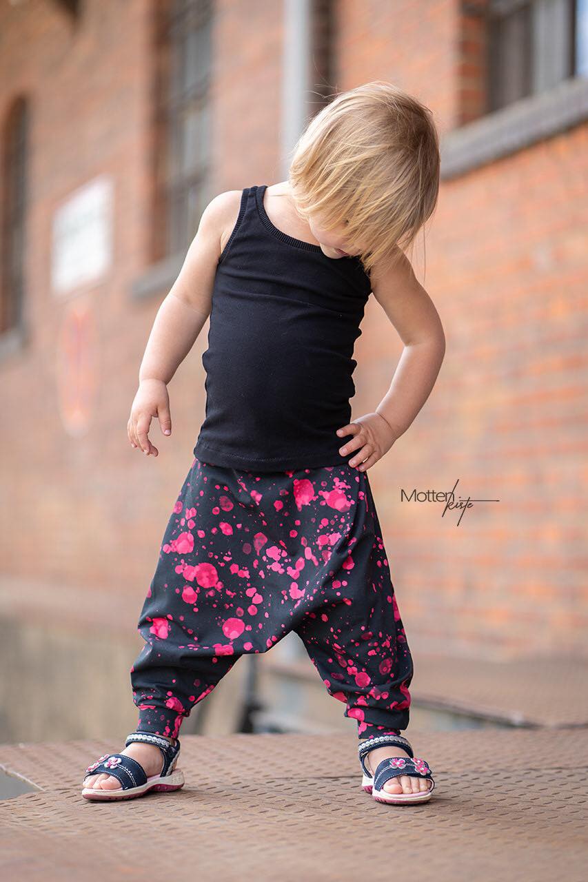 Jersey-Stoff "little spot #pink" (0,25m)