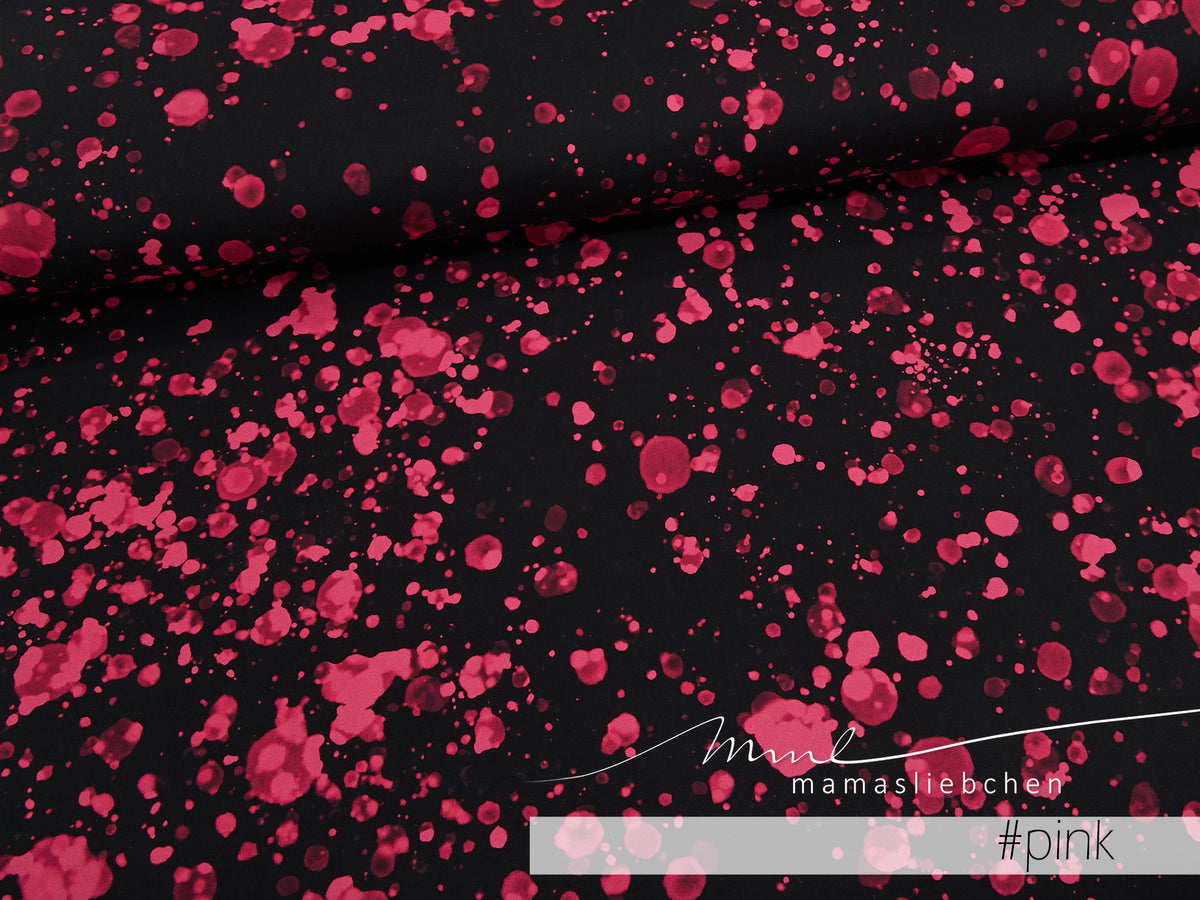 Jersey-Stoff "little spot #pink" (0,25m)