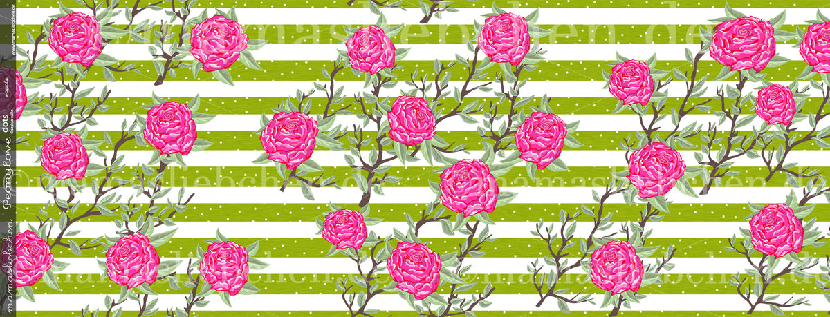 Jersey-Stoff "Peonylove dots #apple" (0,25m)
